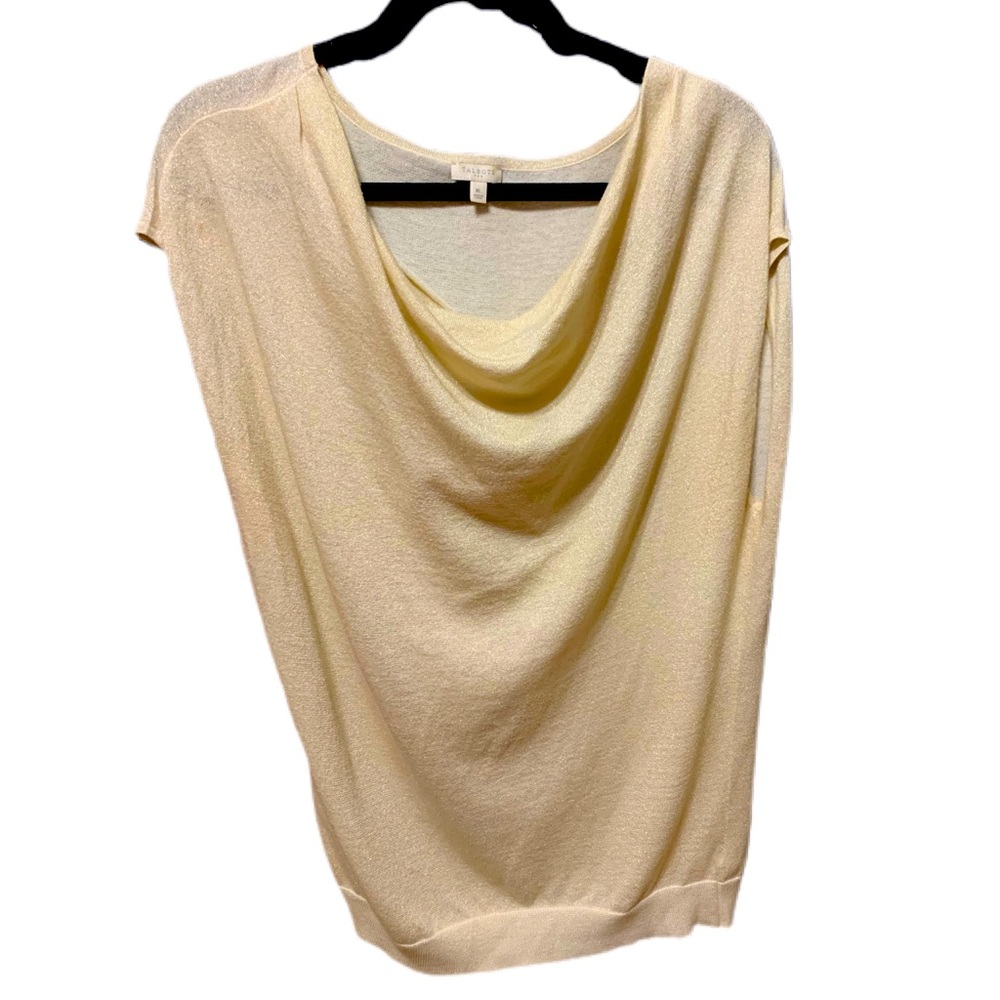 Talbots Drape Style Sleeveless Top XL